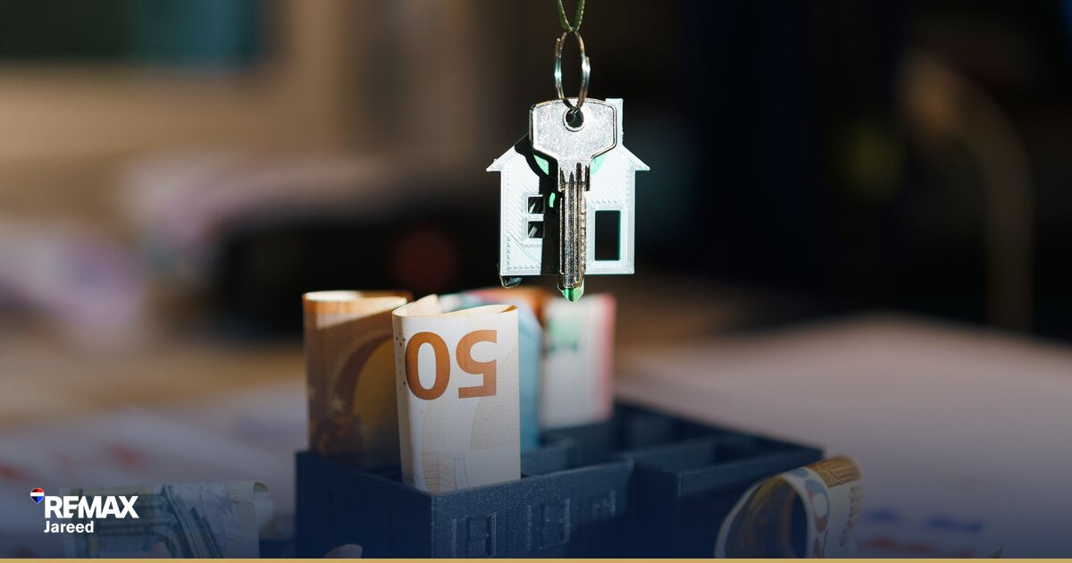 Financial calculator and spreadsheet showing real estate cost breakdown and profit analysis for property sale
