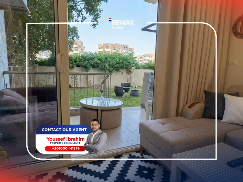 Ground apartment with garden for rent in the address — صورة 1