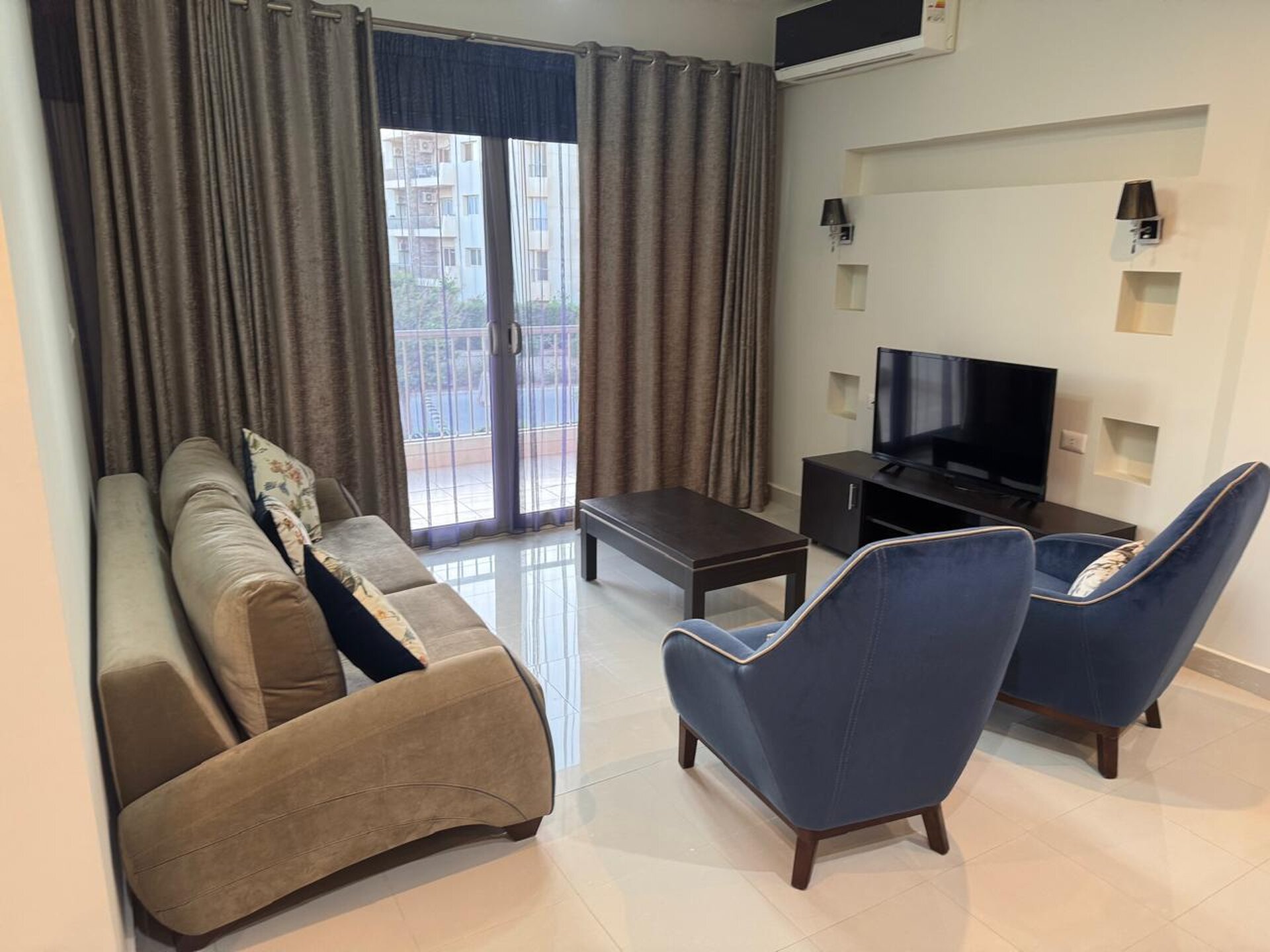 fully furnished apartment for rent  in the address shikh zayed — صورة 23