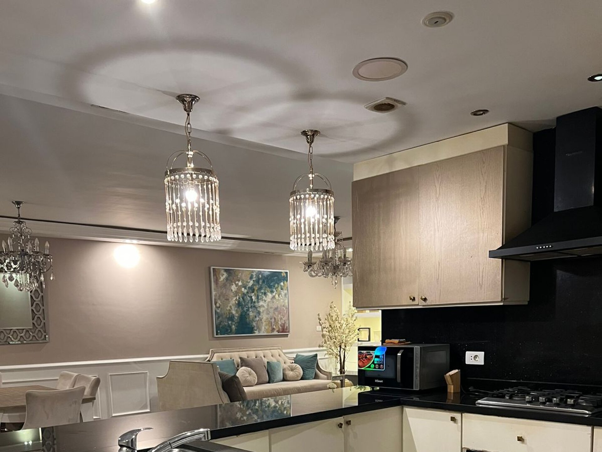fully furnished apartment for rent  in beverly hills shikh zayed — صورة 5