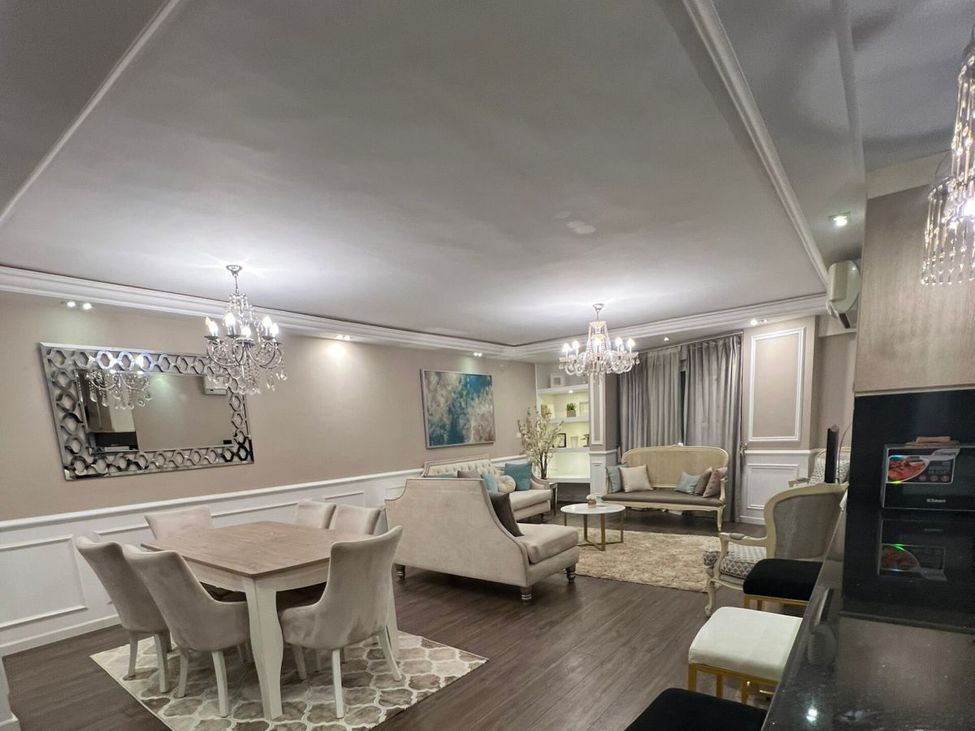 fully furnished apartment for rent  in beverly hills shikh zayed — صورة 6