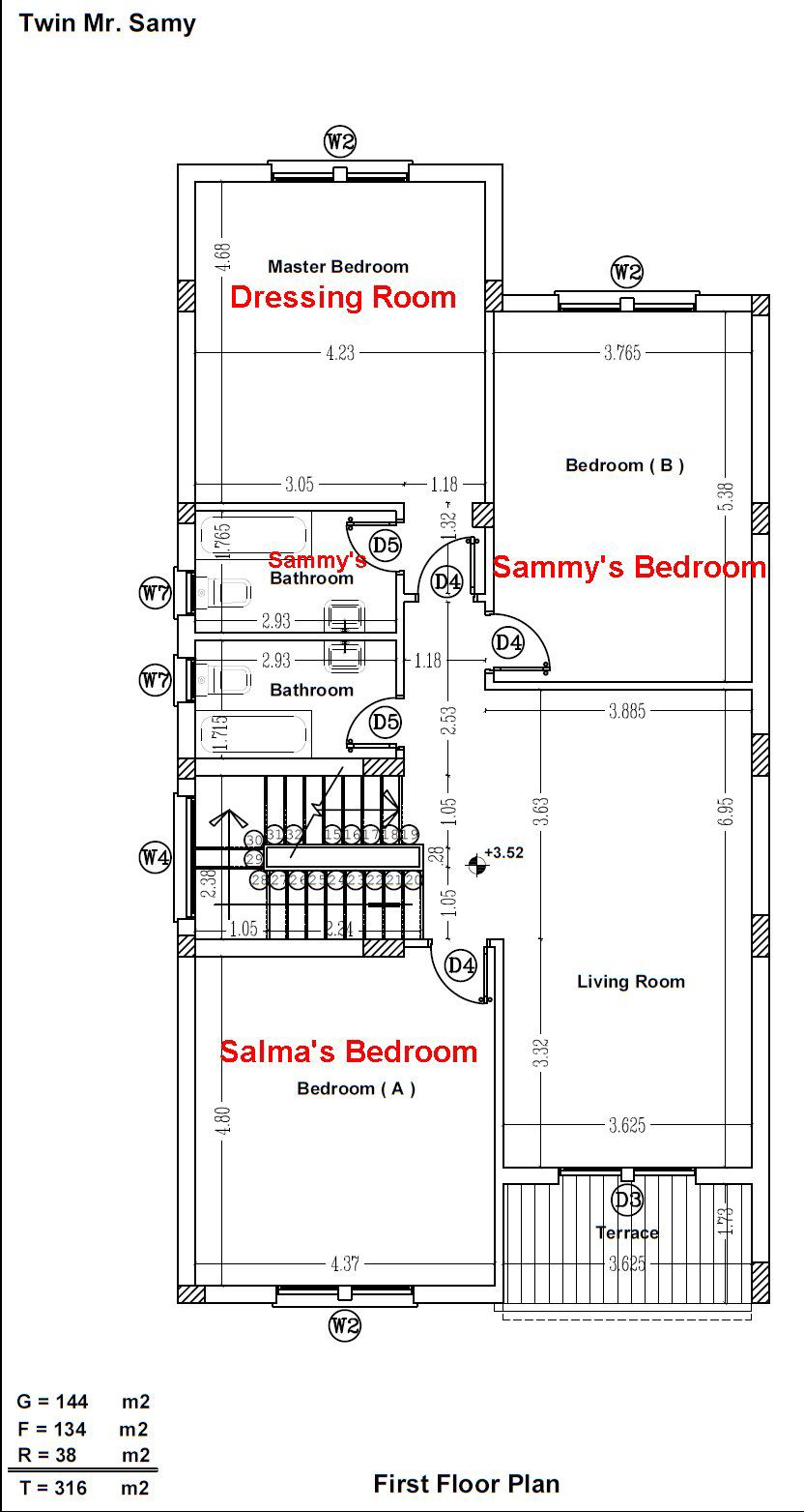 fully finished villa semi furnished — صورة 15