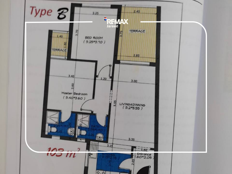 fully finished apartment 103 SQM Nyoum compound — صورة 23
