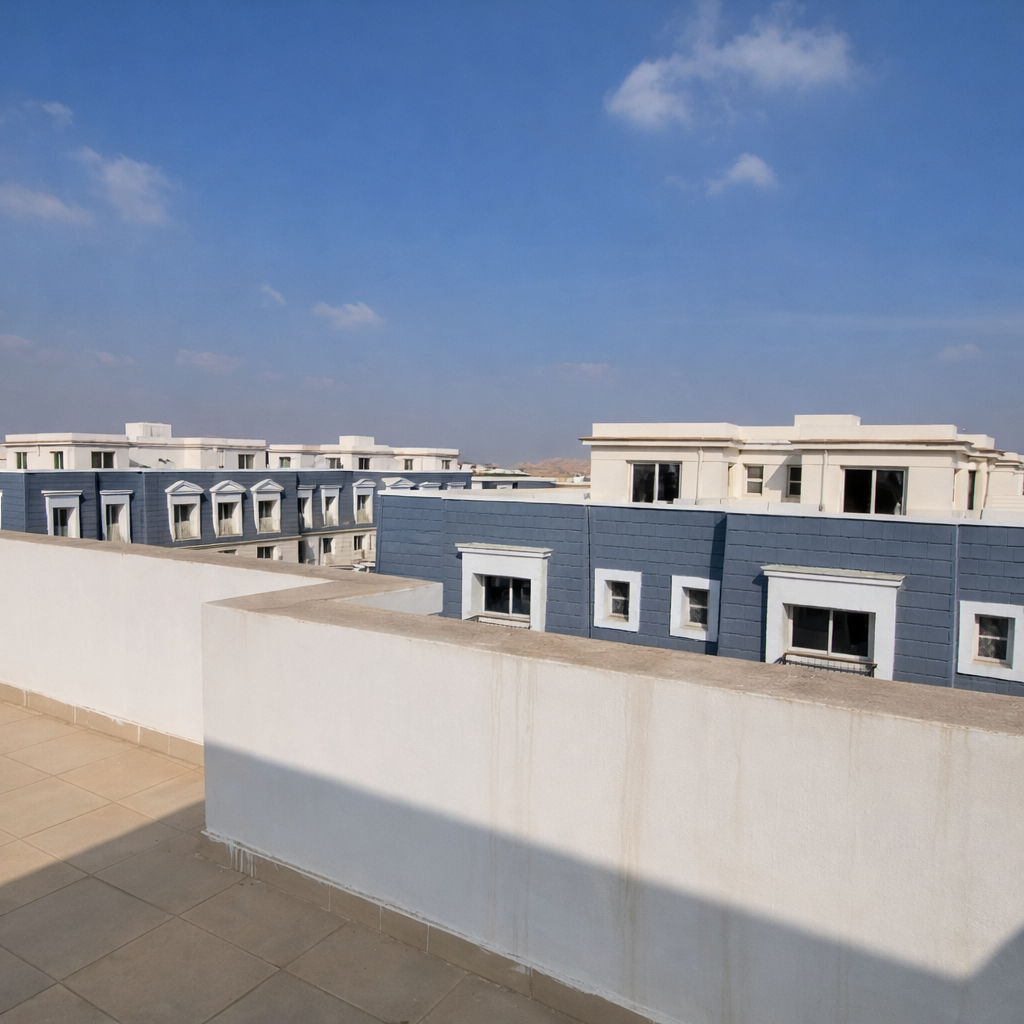 corner sky loft at Mountain View iCity (mv the park ), 6th of October — صورة 13