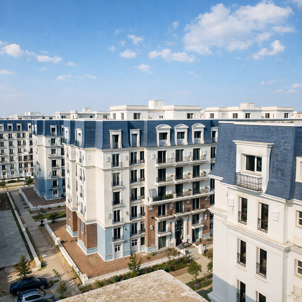 corner sky loft at Mountain View iCity (mv the park ), 6th of October — صورة 4