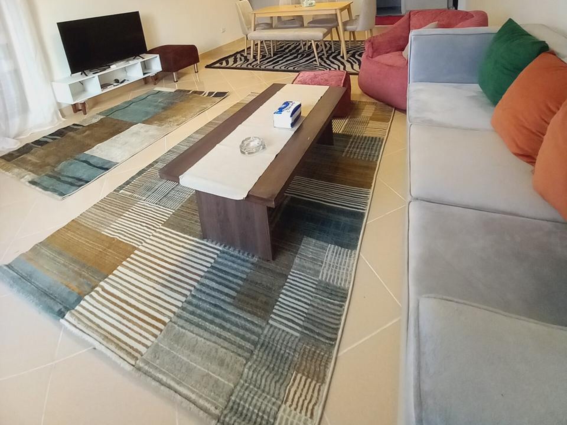 Furnished Apartment for Rent – Spring Valley, Al Motamayez District, 6th of October  🏡 Location: Spring Valley (Ramo), Al Motamayez District, 6th of October - Photo 7