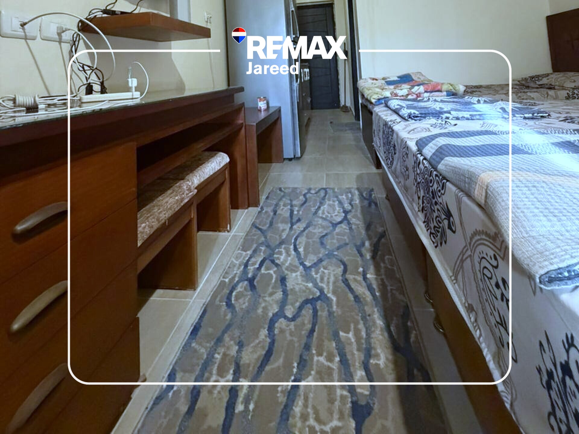 Furnished cozy  studio for sale in Aqua View with best market price - صورة 5