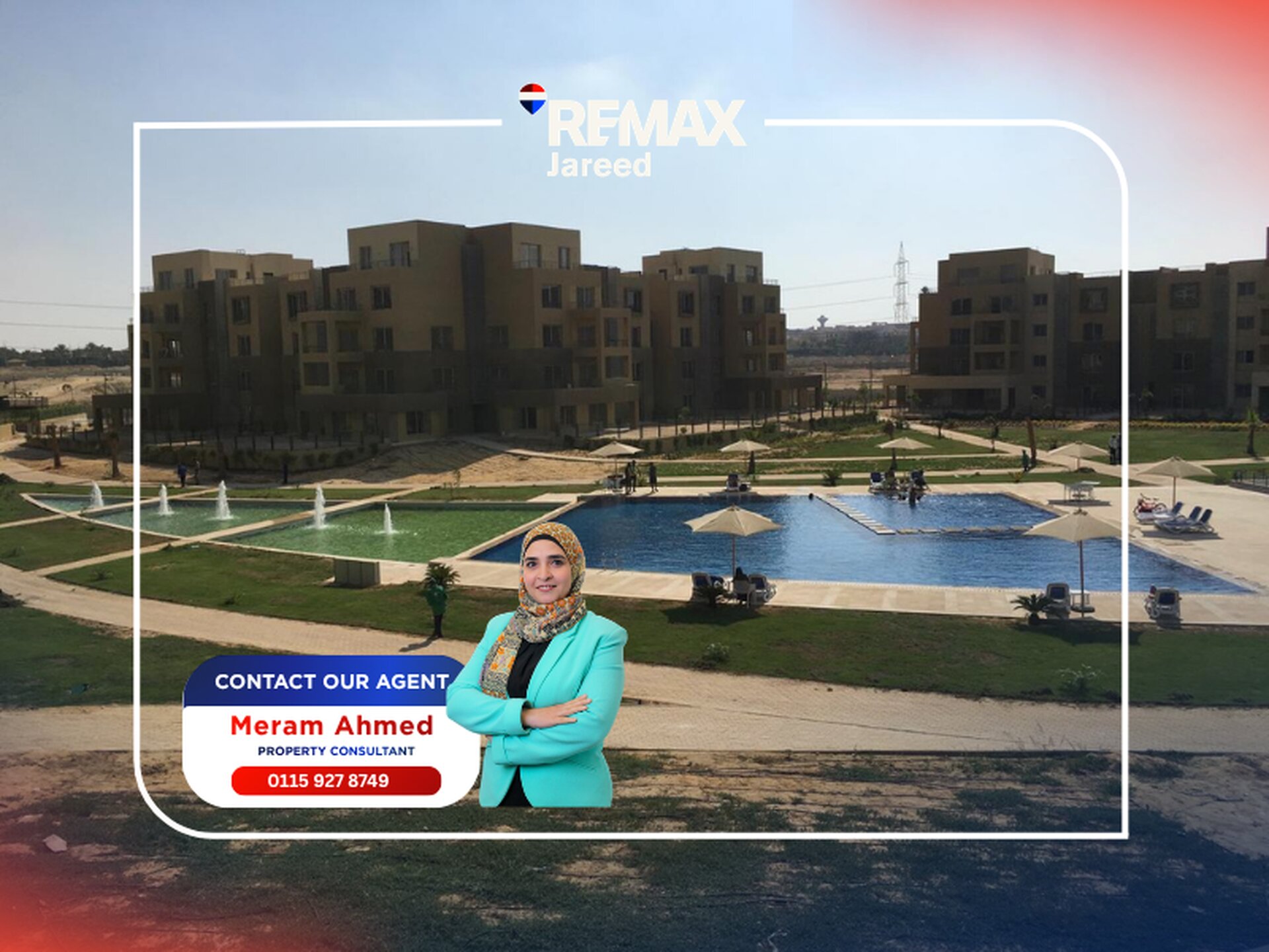 Fully finished ground apartment with kitchen and Acs and appliances in palm parks - صورة 10
