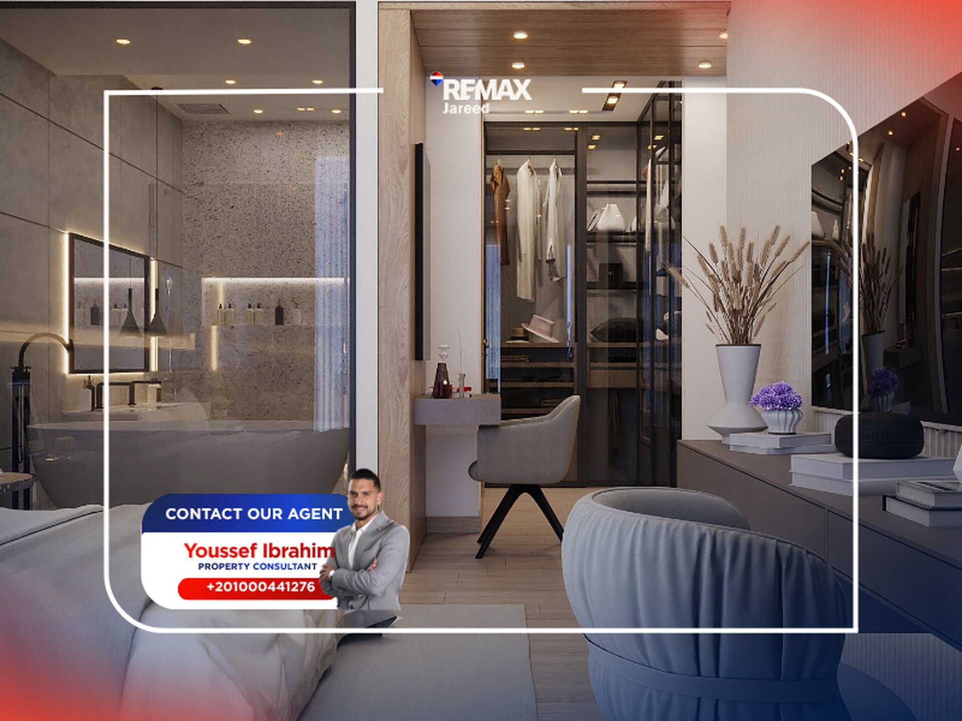 Fully finished apartment for sale in Arkan Palm 205 Towers - صورة 1