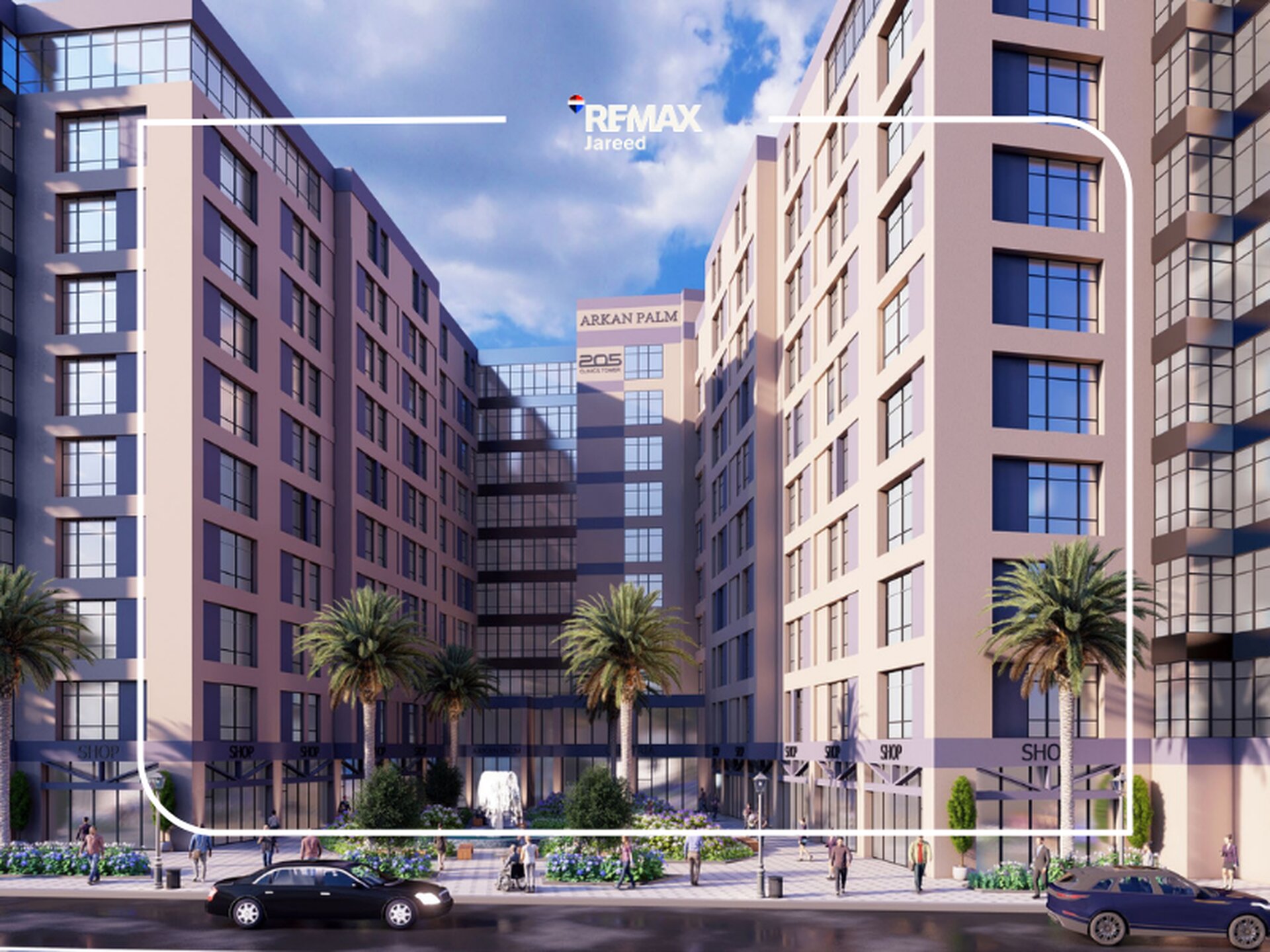 Fully finished apartment for sale in Arkan Palm 205 Towers - صورة 6