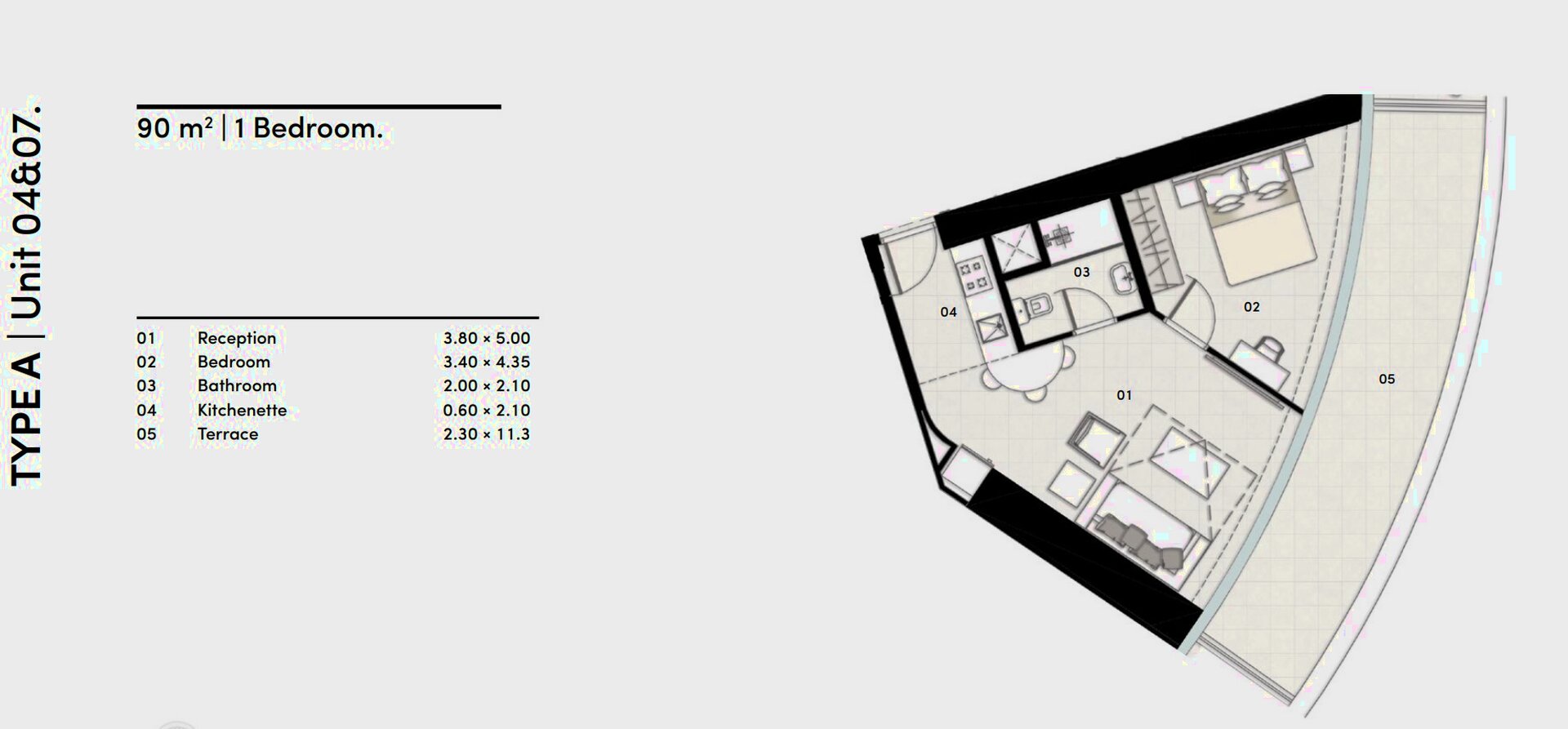 Luxurious chalet for sale with a Premium Open sea and lagoon view - Photo 4